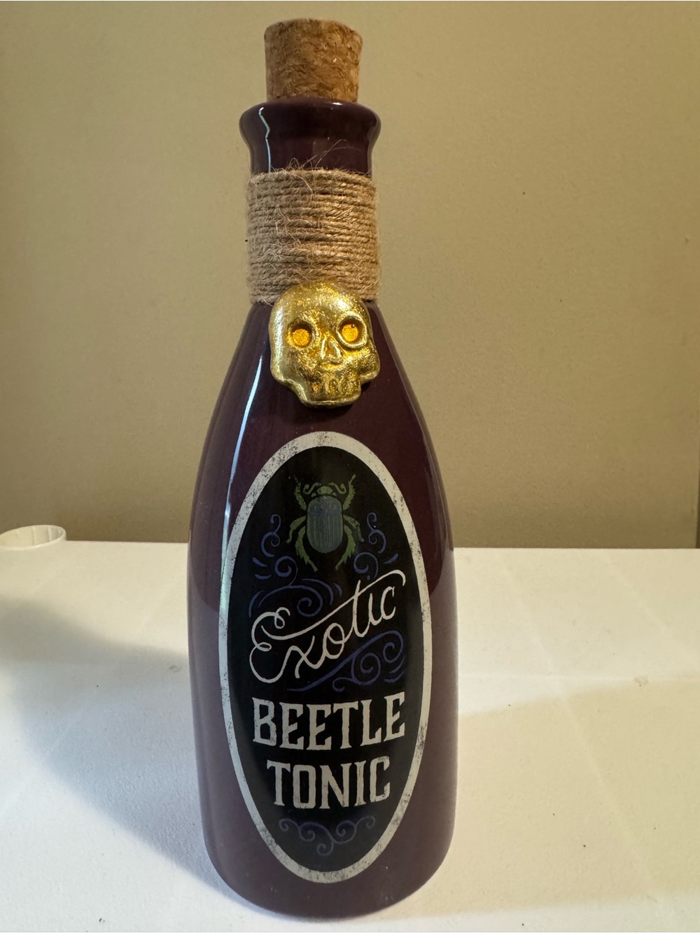 Hyde & EEK! Halloween Exotic Beetle Tonic Apothecary Jar